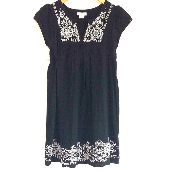 ✨SOLD✨One Clothing Embroidered Floral Tunic Dress - Picture 6 of 6